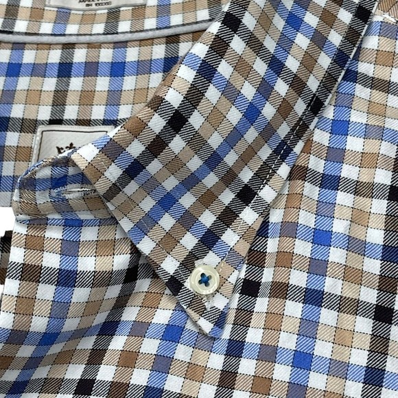 Peter Millar Long Sleeve Button Down Shirt Men's Size XXL 2XL - Picture 5 of 16